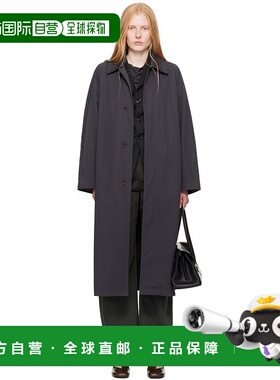 香港直邮潮奢 Lemaire 女士 灰色 Compact Cotton Twill 大衣 CO1