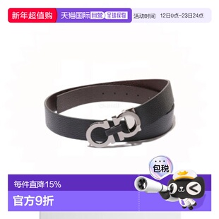 香港直邮FERRAGAMO/菲拉格慕皮带男士双面用腰带宽3.5cm 678783 4