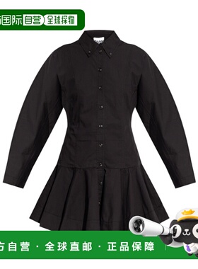 香港直邮Ganni 长袖连衣裙 W1001包臀裙