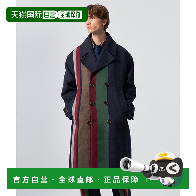 韩国直邮TOMMY HILFIGER 男士男毛呢大衣T12D7WCT820MA1DW5西装