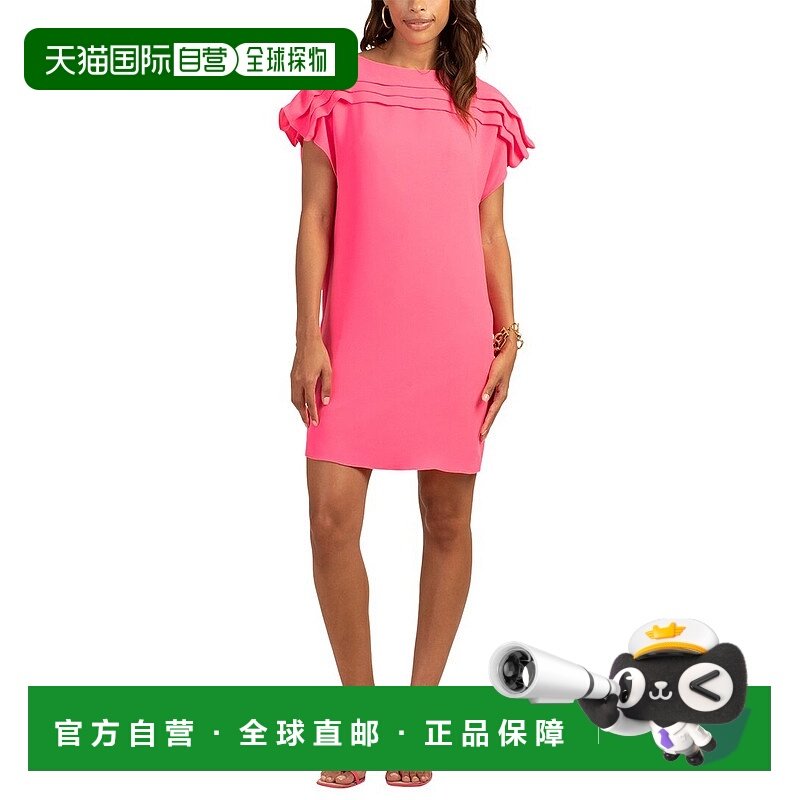 自营Trina Turk Adita 连衣裙 - 粉色 【美国奥莱】直发,女装/女士精品,连衣裙,淘宝优惠券,粉丝福利购,淘宝优惠卷