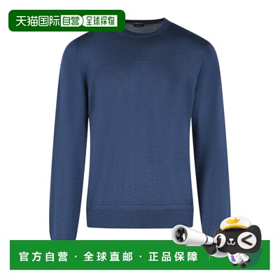 香港直邮TOM FORD 男士针织衫 KCL082YMK073UBU AW2026 蓝色长袖