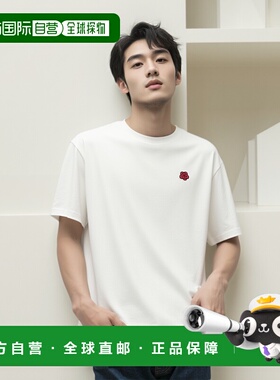 香港直邮KENZO 男士T恤 FE65TS4744SG02 CO 白色