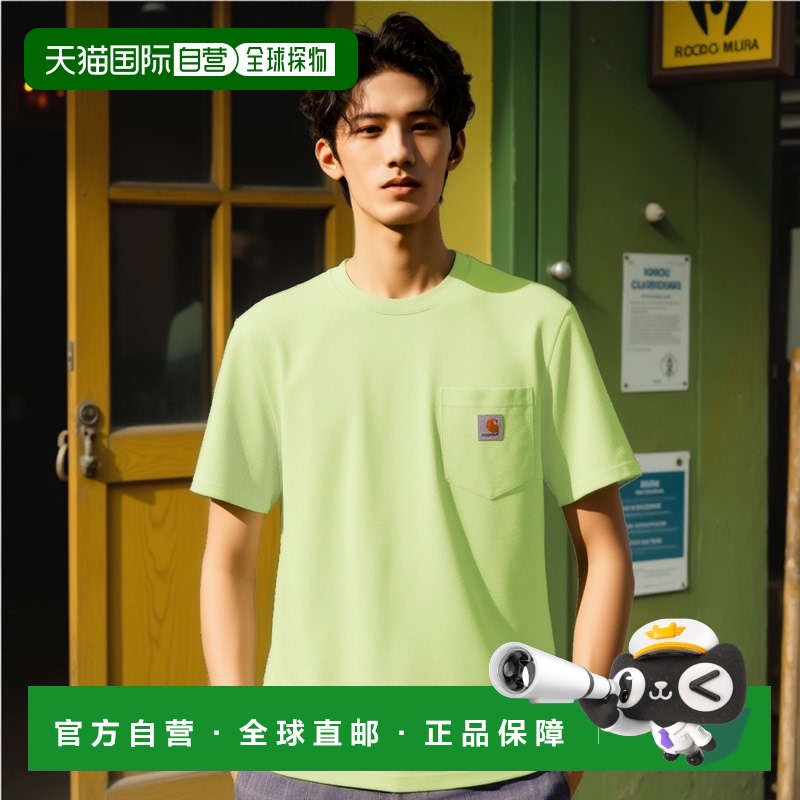 1h可退 香港直邮CARHARTT WIP 男士T恤 I0304342P6XX SS2025 花色