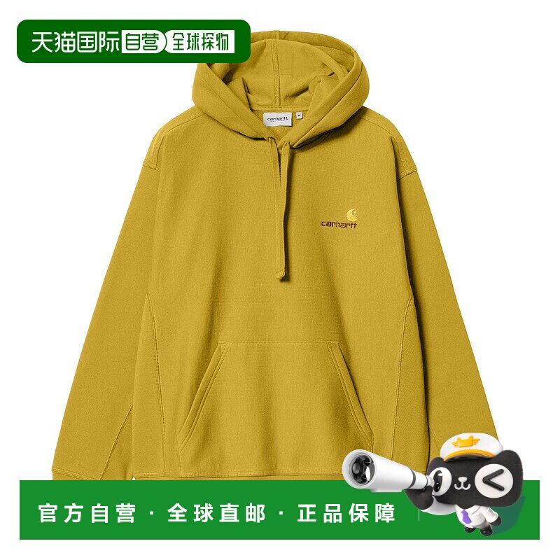 日本直邮Carhartt WIP SS24 Hooded American Script Sweat 宽松L