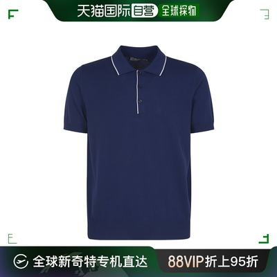 香港直邮潮奢 Canali 康钠丽 男士 短袖Polo衫 C0997MK01148