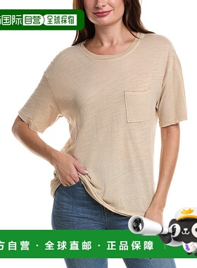 自营Project Social T Beck Slub口袋T恤-米色 美国奥莱直发