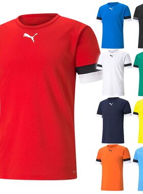 日本直邮PUMA彪马 男士足球服短袖 705141高档舒适 时尚简约百搭