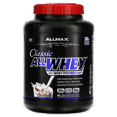 香港直发allmax nutrition乳清蛋白粉2.27kg分离浓缩蛋白质奶昔