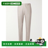 香港直邮Canali 裤 康钠丽 Kei 1h可退 亚麻羊毛混纺西装 男士 修身