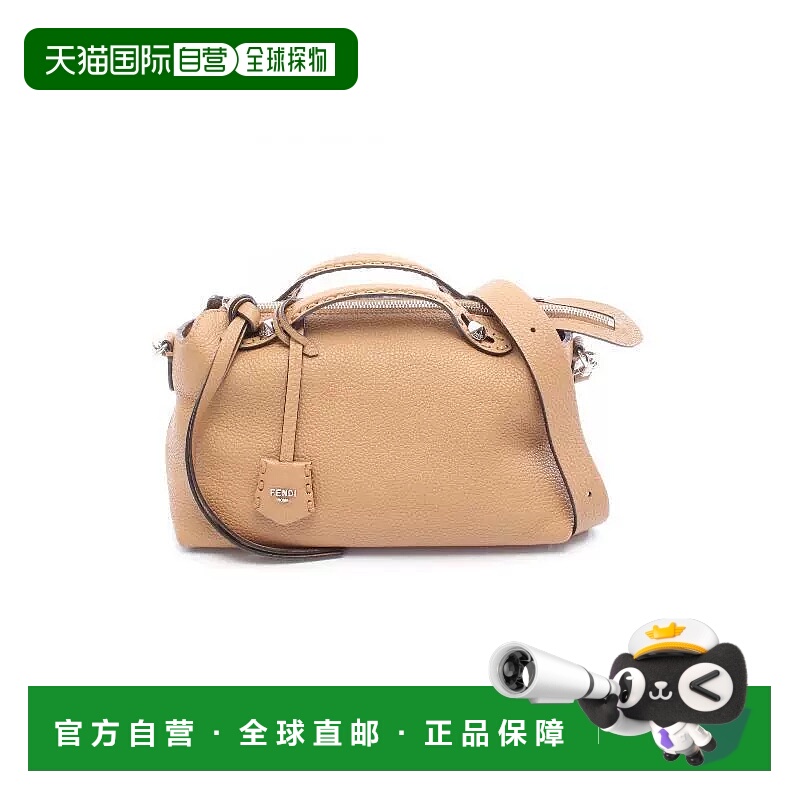 1h可退 日本直邮中古Fendi芬迪女包A级95新By the Way牛皮斜挎包
