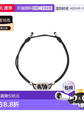 香港直邮VALENTINO 男士手链手镯 YJ0AI9PIB0NO SS2026 黑色 Oval