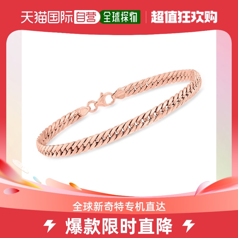 Ross-Simons Italian 14kt Rose Gold Cuban-Link Bracelet- 8 i-封面