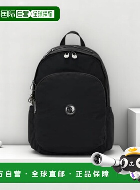 韩国直邮kipling 黑色背包野餐包 Delia KOCBA18 EDBK双肩包