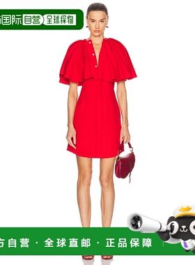 1h可退 香港直邮Ami Paris 女士 衬衫式连衣裙 FDR053WV0068
