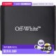 香港直邮潮奢 钱包 off 男士 1h可退 Bookish white 黑色 OMNC085