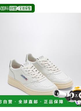 香港直邮AUTRY 女士 Medalist 运动鞋(白/银) AULWLL05