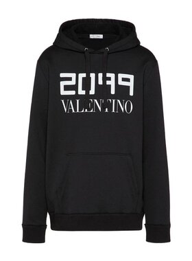 Valentino logo印花连帽卫衣 SV0MF07Z5SE