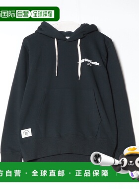 1h可退 日本直邮Bill Wall Leather 特别定制款黑色连帽卫衣 7910