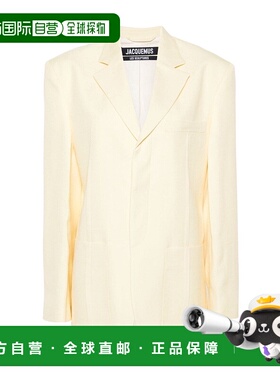 香港直邮Jacquemus 垫肩长袖西装外套 213JA1011359