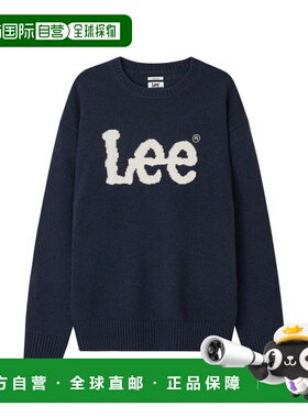 韩国直邮LEE正品美式复古经典24秋冬新款日常毛衣LE2403KT01NA