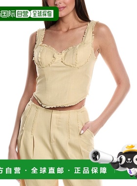 自营 Misha Collection Elianna Top - beige 美国奥莱直发上衣