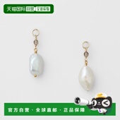 K10珍珠耳环 日潮跑腿Agete阿卡朵 女款 10233117462