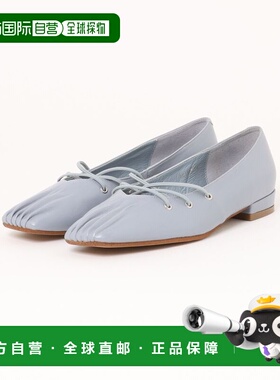 付款1h内可退 日本直邮HIMIKO女士羊皮交叉橡筋平底单鞋 661106