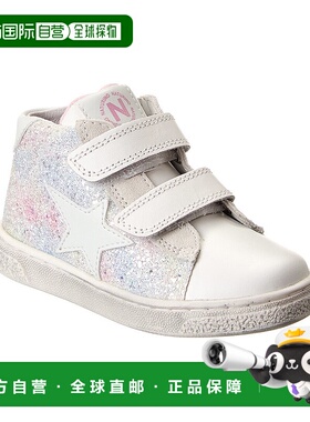 自营 Naturino Pinn高级皮革运动鞋-白色 美国奥莱直发