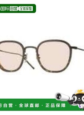 自营Oliver Peoples 男士 48 毫米仿古金色浓咖啡太阳镜 - 仿古金