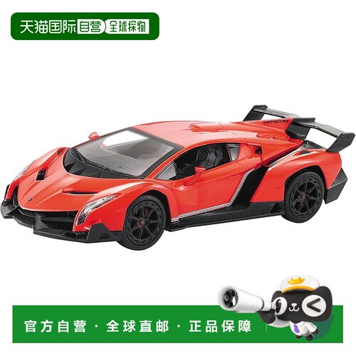 【日本直邮】Doyusha 2.4GHz 1/24 比例兰博基尼 Veneno 红色电动