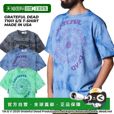 日本直邮Champion GRATEFUL DEAD T1011 短袖T恤  c5-d308