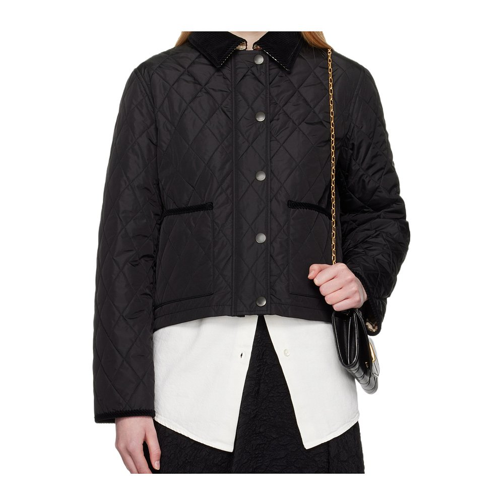 BURBERRY 女士外套 81138361 AW2025 花色 Oldham Nylon 夹克