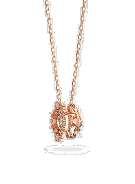 SWAROVSKI项链5642928施华洛世奇锁骨链水晶金色玫瑰金七夕礼物