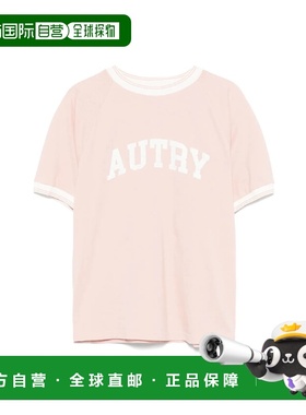 1h可退 香港直邮AUTRY 女士 T恤 TSPW94CP pink粉色 舒适时尚