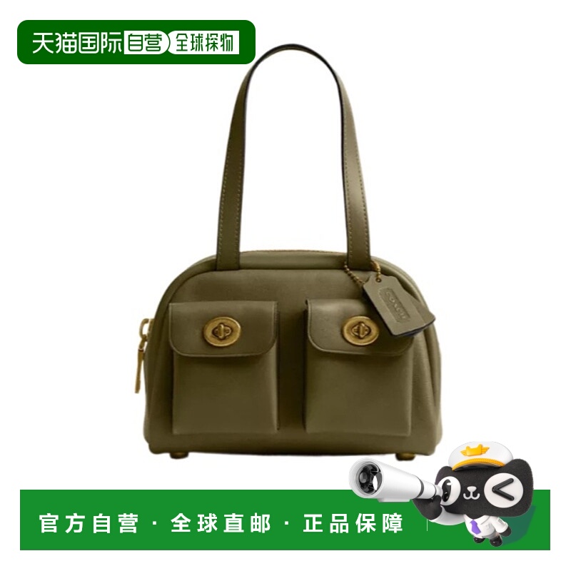 1h可退 香港直邮COACH 女士斜挎包 CCC551ZOLV AW2025 棕色 Twin