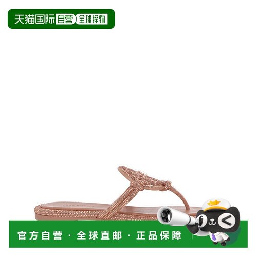 香港直邮TORY BURCH 女士凉鞋 152177667 CO 粉红色 Crystal-embe
