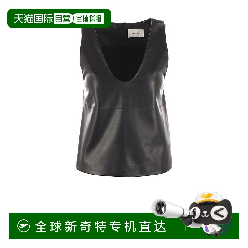 1h可退 香港直邮SAINT LAURENT 女士T恤 808997YCRO21000 AW2024