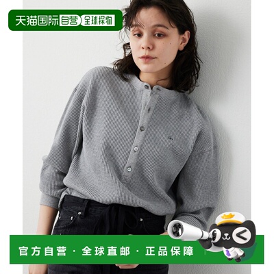 1h可退 日本直邮Whim Gazette 女装 热感亨利领针织衫 WGZ1061206