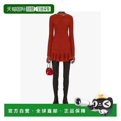 1h可退 香港直邮GIVENCHY 女士针织衫 BW90F14ZCG226 AW2022 红色