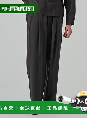 1h可退 日本直邮markaware 男士 别注系列 双褶直筒休闲裤 115540