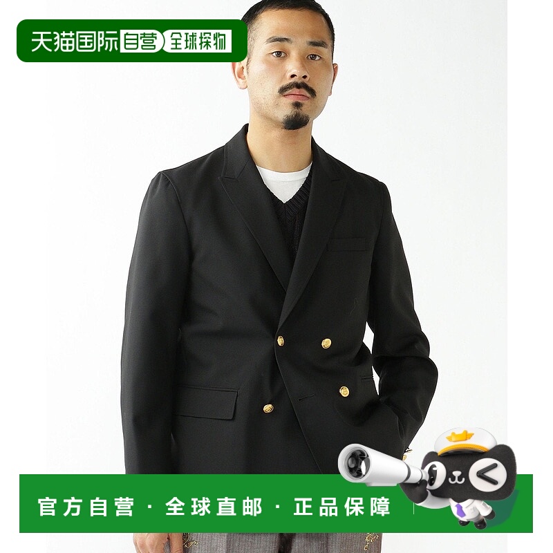 日本直邮BEAMS PLUS 4扣双襟西装夹克外套