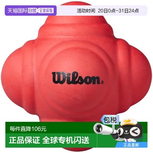 小号 网球六角反应球 Wilson威尔胜 WR8418401001 日本直邮