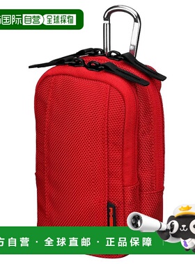 【日本直邮】HAKUBA数码相机袋PIXGEAR双拉链包红色数码相机包