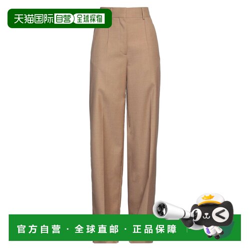 1h可退 香港直邮Burberry 巴宝莉 女士 休闲长裤 brown棕色 舒适