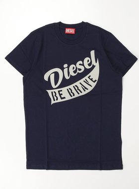 DIESEL KIDS 经典品牌标志儿童短袖T恤 j02106kyawx