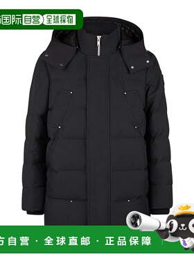 香港直邮MOOSE KNUCKLES 男士大衣 M35MP221N292 AW2025 黑色男装