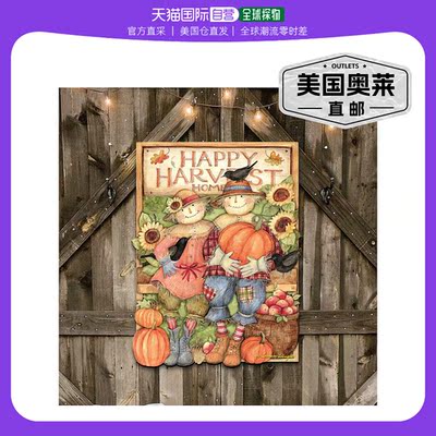 由 Susan Winget 设计的 Designocracy Happy Harvest Couple Wal