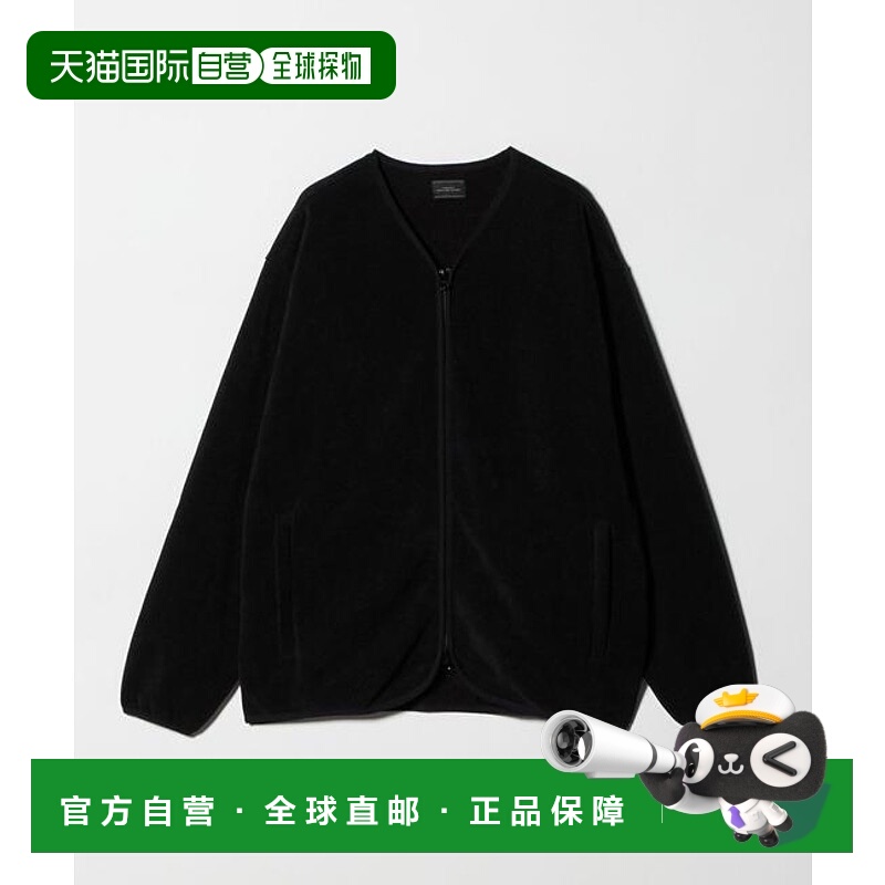 1h可退 日本直邮green label relaxing 剪裁灯芯绒羊羔绒夹克毛衣