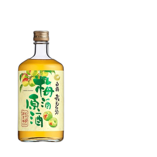 日本直邮白鹤梅酒原酒19～20度纪州南高梅古法酿造梅香四溢720ml